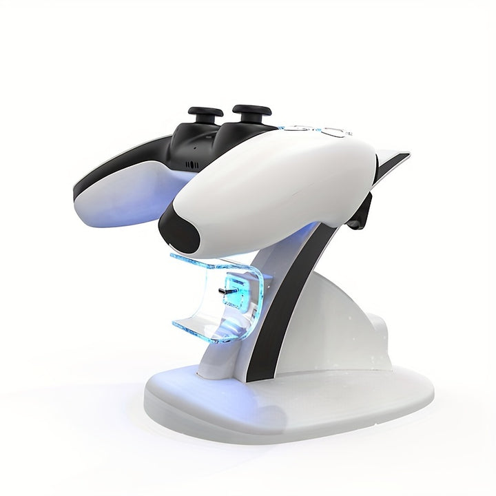 Ladestation für PS5-Controller, Dual-Ladestation für PS5, Ladestation für PS5-Ladegerät für Playstation 5