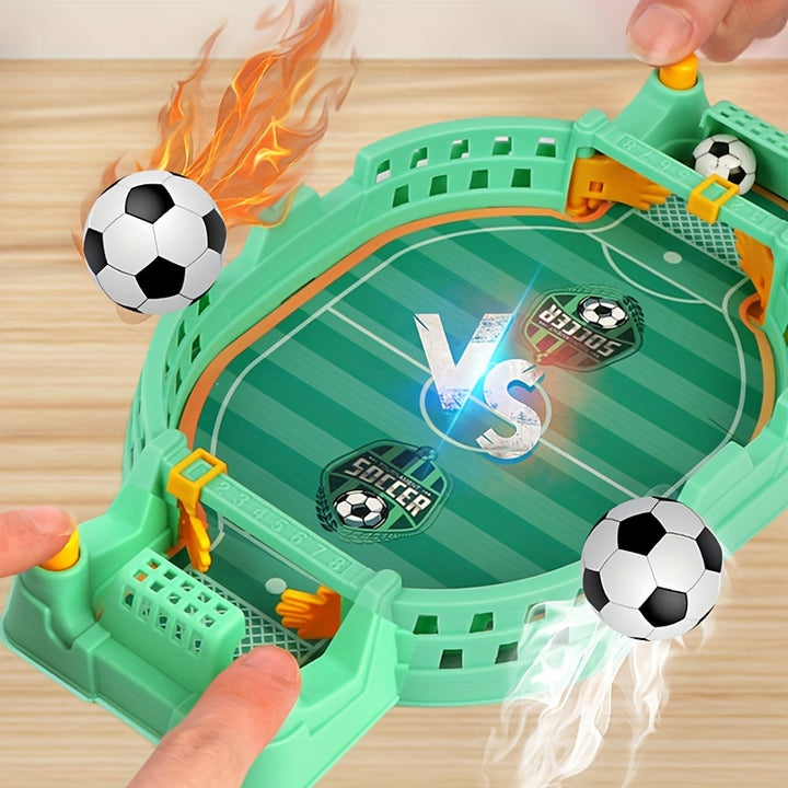 [Customer Favorite] 2-Player Football Battle Game for Youngsters - Interactive Tabletop Soccer Duel, Perfect Birthday Gift for Boys (Accessories May Vary)