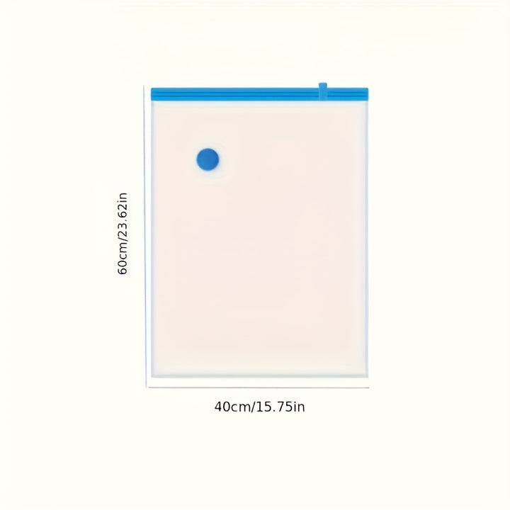 [Vacuum Storage Bags] 6pcs Vacuum Storage Bags with 1 Manual Pump - Portable Plastic Travel Bag - Suitable for Blankets, Bedding, Clothes, Quilts, Duvets, Ideal Home Supplies, Must-have Storage Space-saving Bag