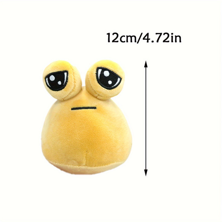 12cm/4.72in Super Small Pou Stuffed Animals Plush, Cute Pou Plush Toys My Pet Alien Pou Plush Toy Perfect For Valentine's Day Easter Mother's Day Home Decor