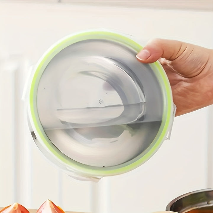 3pcs Plastic Containers with Vented Lids - Food Storage Made Simple