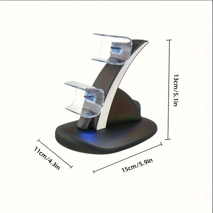 PS5 Controller Charging Stand, PS5 Dual Charging Dock Station Charging PS5 Charger Dock for Playstation 5