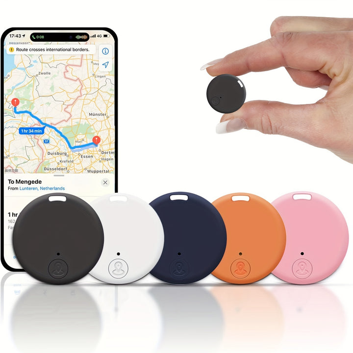 2/6Pcs Smart Car Tracker, Mini Car Key Finder, Key Finder Wireless, Pet Dog Cat Anti-lost Alarm Sensor, Smart Device Location Tracker, Mini GPS Tracker, for Locating Phone Wallet Keychain Luggage Item Finder, App Control, Bir