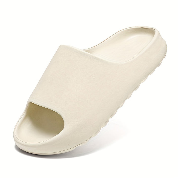 Cloud Slides per Uomini - Scarpe in EVA Ultra Confortevoli, Antiscivolo, con Punta Aperta e Chiusura Slip-On per Uso Interno, Esterno, Spiaggia, Doccia, Primavera e Estate - Traspiranti, Leggere e Facili da Pulire