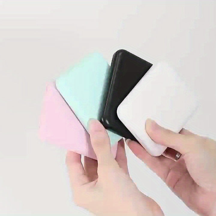 1X/3x Magnified LED Mini Travel Makeup Mirror, Compact, Double-Sided, Portable, Folding, Hand-Held, Small Lighting, Unscented, Plastic Surface, Non-Rechargeable Button Battery (Diameter≥20mm) Power, Varnished Plastic Frame,