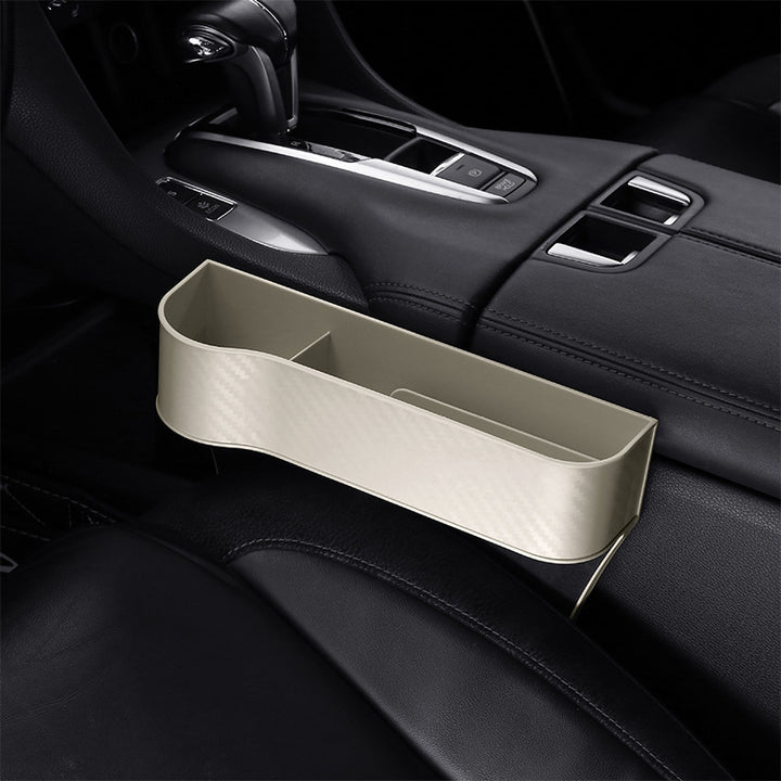 1pc Multifunctional Car Seat Gap Filler Organizer with Key Holder, Cup Holder, and Front Seat Side Storage Box