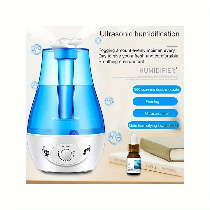 [Quiet Humidifier] Quiet Large Capacity Humidifier | USB Powered | Home and Bedroom | Ideal for Pregnant Women and Youngsters | Suitable for All Seasons