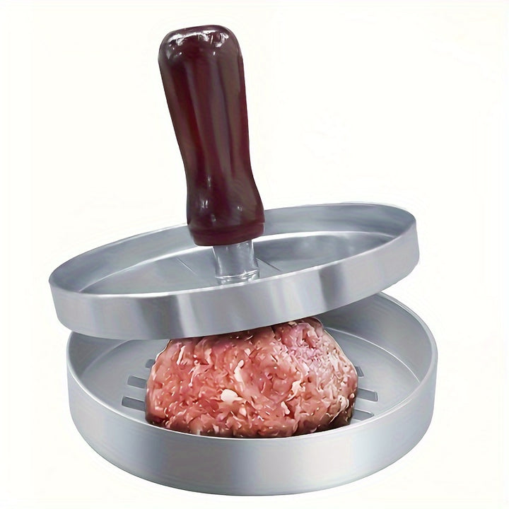 [1PC Non-Stick Burger Press Maker] 1PC Burger Press Non-Stick Hamburger Press Patty Maker Mold | Meat Beef Cheese Veggie Burger Maker For Grill Griddle BBQ Barbecue
