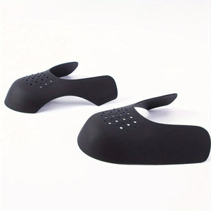 5-Pack Plastic Shoe Trees, Adjustable Cut-Out Shoe Stretcher for Men and Women, Anti-Wrinkle Shoe Protector, Fits All Types of Shoes, Durable Material