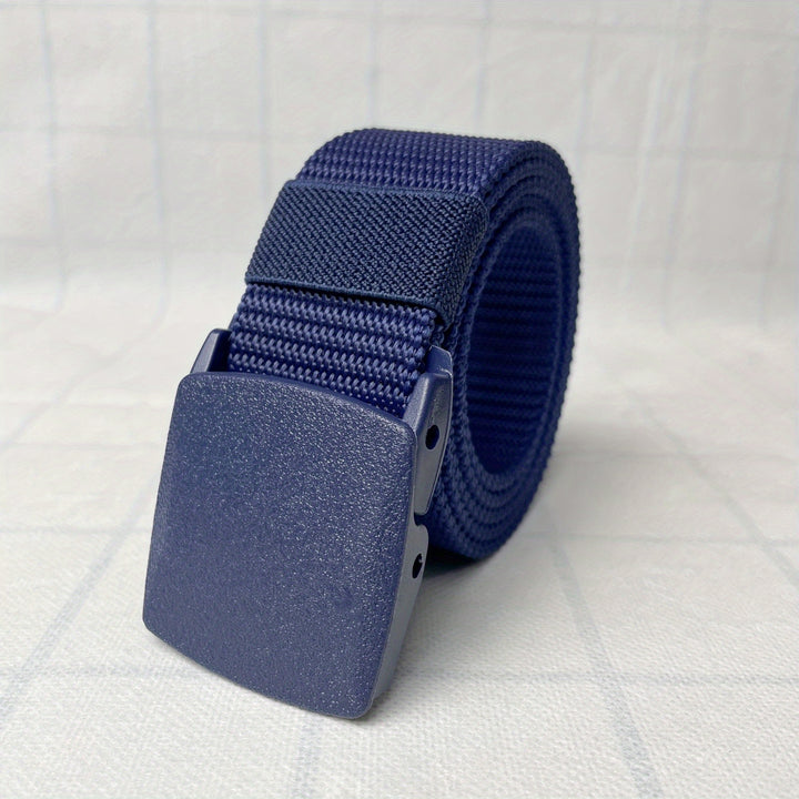 Men's casual imitation nylon outdoor anti-static fashion belt