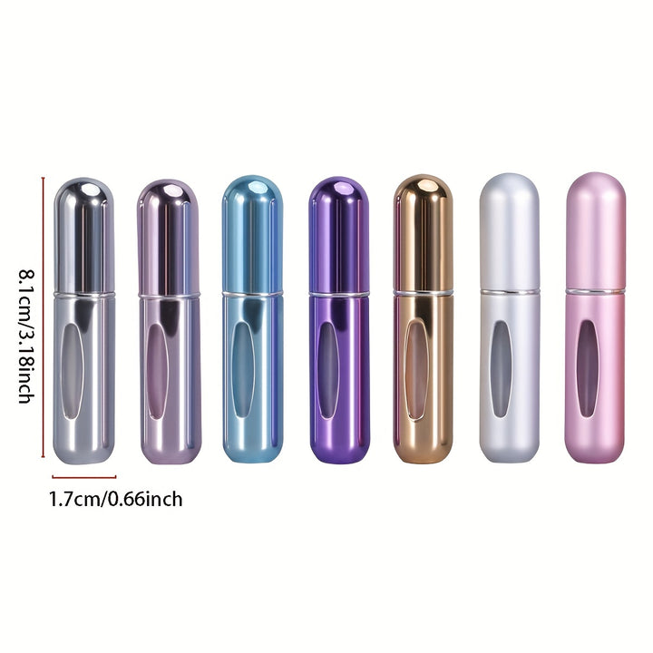 [1/4pcs Flacon de Parfum Portable 5ml] Flacon de Parfum 1/4pcs 5ml Flacon de Spray Cosmétique Portable Vide