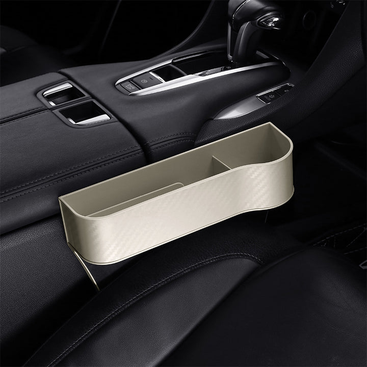 1pc Multifunctional Car Seat Gap Filler Organizer with Key Holder, Cup Holder, and Front Seat Side Storage Box