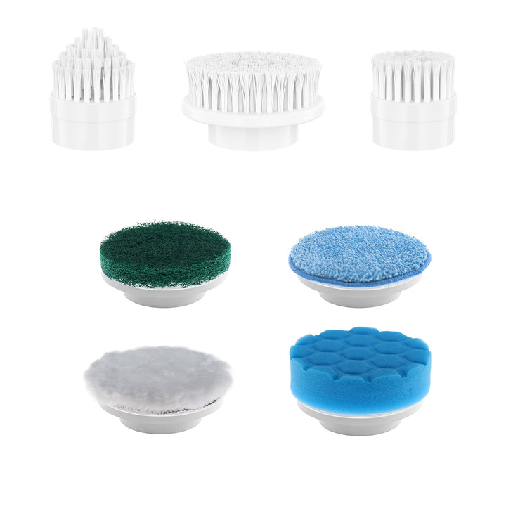 Multi-Functional Electric Cleaning Brush With Retractable Handle, 7-In-1 Cleaning Brush