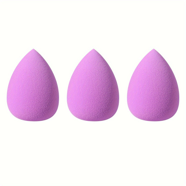 3 PCS Makeup Sponge Set Professional Beauty Sponge Blender Makeup Foundation Blending Cosmetic Makeup Puff For Powder Cream