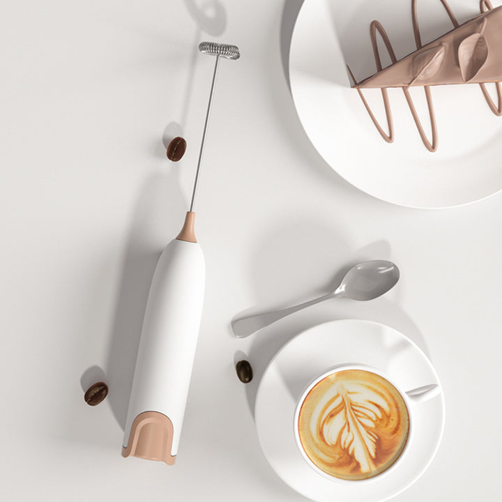 Electric Milk Frother - Effortless Barista-Style Froth - Durable & Non-Battery Operated - Perfect for Creamy Cappuccinos