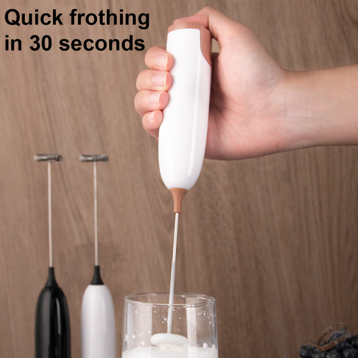 Electric Milk Frother - Effortless Barista-Style Froth - Durable & Non-Battery Operated - Perfect for Creamy Cappuccinos