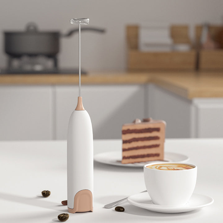 Electric Milk Frother - Effortless Barista-Style Froth - Durable & Non-Battery Operated - Perfect for Creamy Cappuccinos