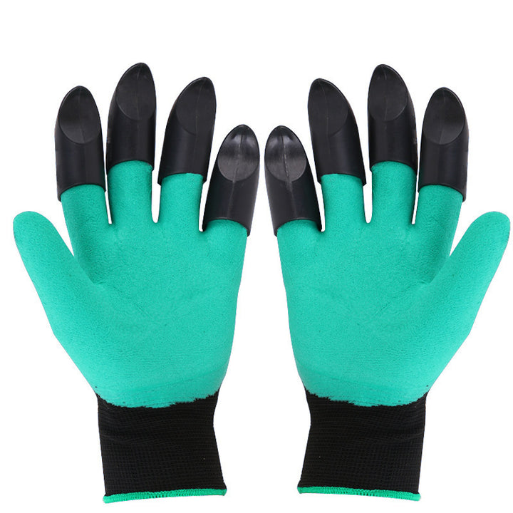 Garden Gloves With Claws - Dig, Plant, Weed & Seed Effortlessly - Protect Your Fingers & Nails!