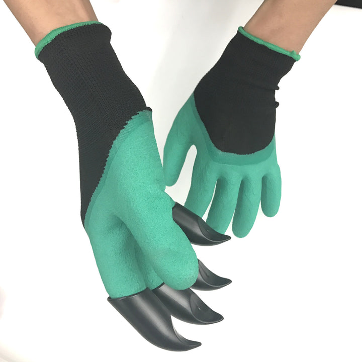 Garden Gloves With Claws - Dig, Plant, Weed & Seed Effortlessly - Protect Your Fingers & Nails!