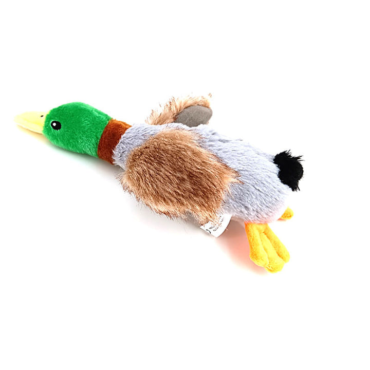 Soothing Plush Duck Sound Toy - Cuddly Teething Aid for Puppies - Hours of Interactive Fun! Designed for Adorable Playtime