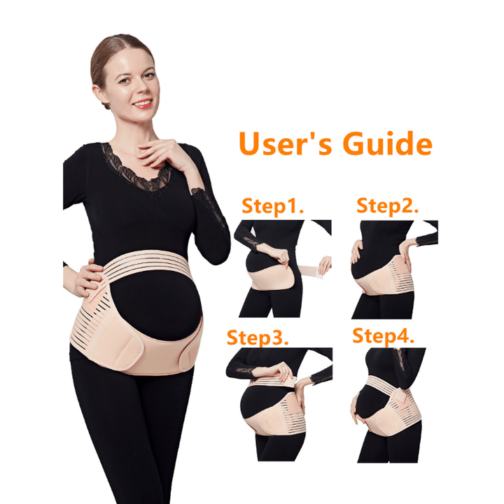 Maternity Women's Belly Bands, Pregnancy Belly Support Band for Back, Pelvic,