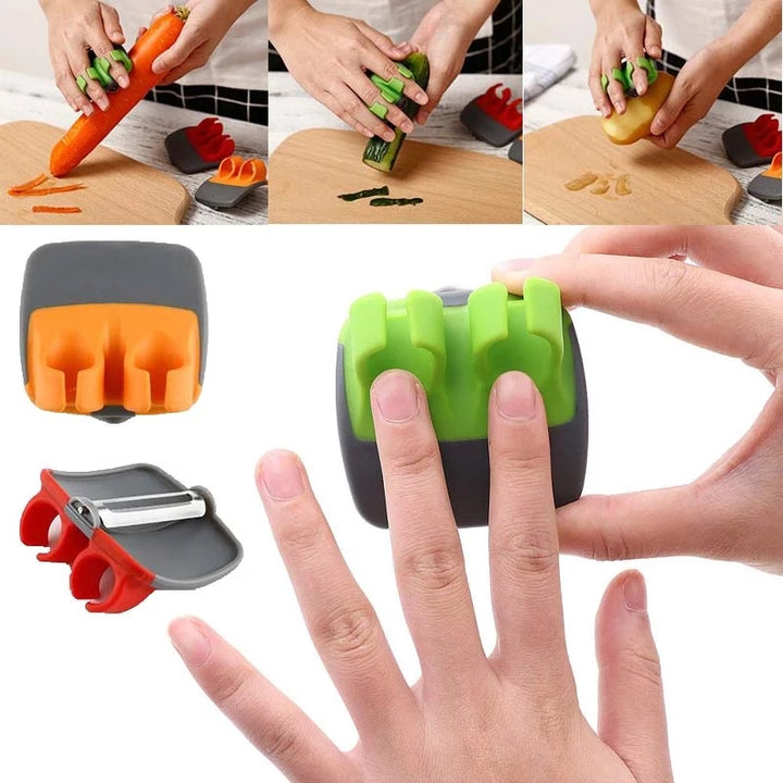 1pc Effortlessly Peel Fruits And Vegetables With Our Stainless Steel Handheld Peeler - Perfect Kitchen Accessory For Quick Meal Prep