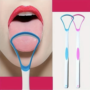 100% BPA Free Tongue Scrapers: The Ultimate Oral Care Solution For Adults - Fight Bad Breath & Enjoy a Cleaner, Fresher Mouth!