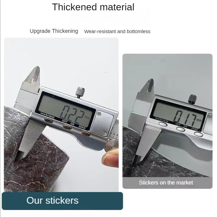 1 Roll Ultra-Thick Peel & Stick Wallpaper - Self-Adhesive, Removable, Waterproof & Oil-Proof - Ideal for Hassle-Free Kitchen & Bathroom Makeovers!