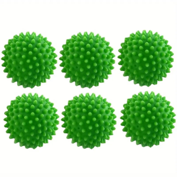 2/6pcs, Reusable Laundry Ball, Laundry Washing Ball For Washing Machine, Laundry Dryer Ball, Fabric Softener Ball, Laundry Drying Ball, Anti-rolling Laundry Ball, To Reduce Wrinkles, Cleaning Supplies, Household Gadgets, Read