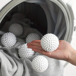 2/6pcs, Reusable Laundry Ball, Laundry Washing Ball For Washing Machine, Laundry Dryer Ball, Fabric Softener Ball, Laundry Drying Ball, Anti-rolling Laundry Ball, To Reduce Wrinkles, Cleaning Supplies, Household Gadgets, Read