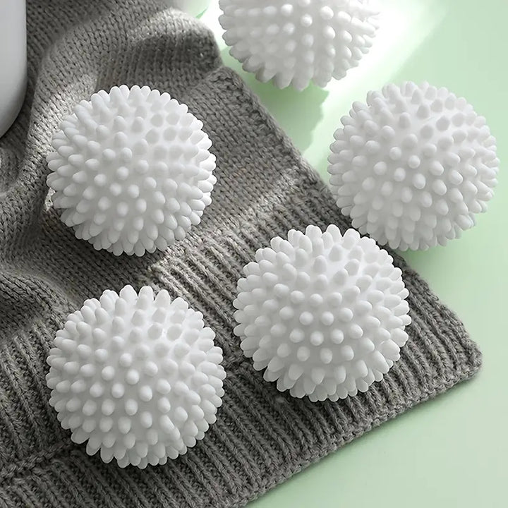 2/6pcs, Reusable Laundry Ball, Laundry Washing Ball For Washing Machine, Laundry Dryer Ball, Fabric Softener Ball, Laundry Drying Ball, Anti-rolling Laundry Ball, To Reduce Wrinkles, Cleaning Supplies, Household Gadgets, Read