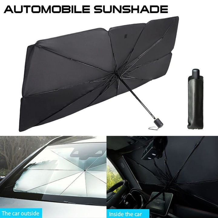 This Portable, Foldable Car Windshield Sunshade Protects Your Car From The Sun!