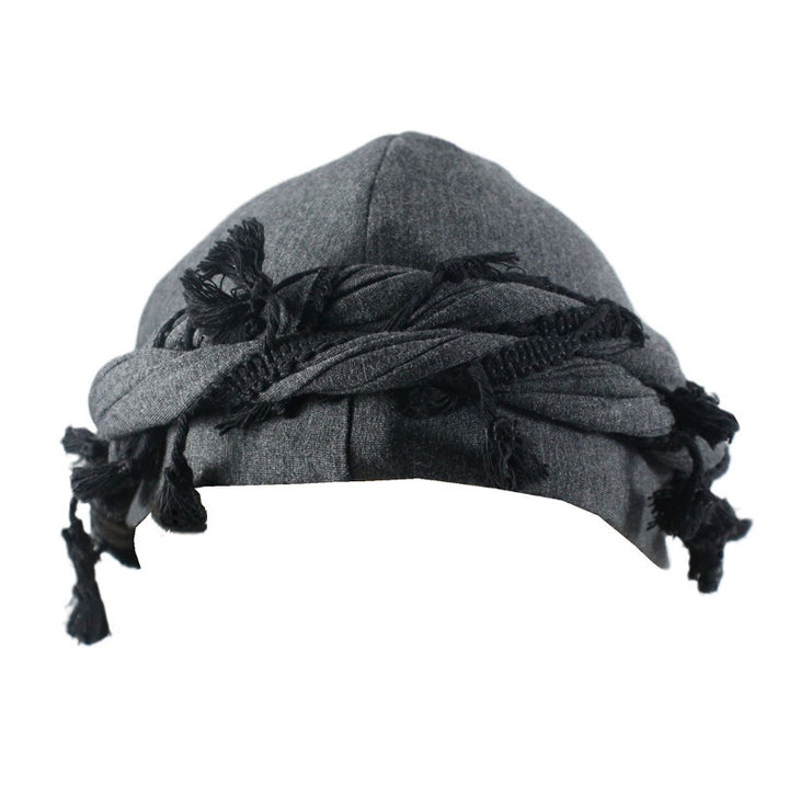 Turban For Men, Vintage Twist Head Wraps Durag With Tassel