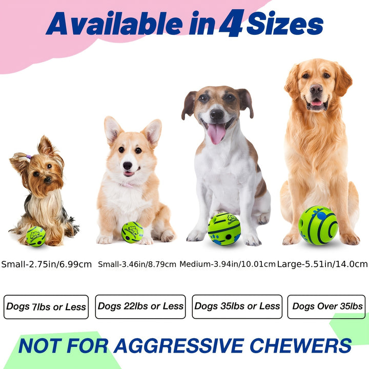 Pet Voice Ball Toy, Dog IQ Training Ball Toy, Without Battery