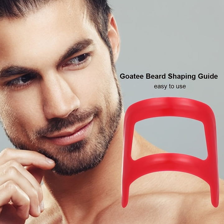 Precision Goatee Shaping Tool: Easy, DIY Styling for Perfect Beard Lines & Symmetry, Unscented
