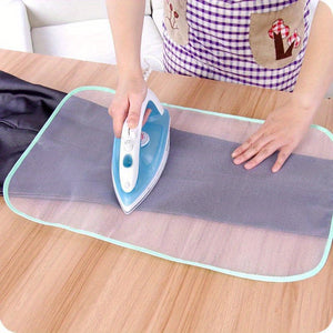 Alfombrilla de malla aislante resistente a altas temperaturas para planchar, tela protectora de malla para plancha, tela para alfombrilla de planchar.