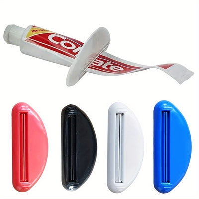 1/4pcs Economical Toothpaste Roller Squeeze Tube Winder Saves Creams, Paint