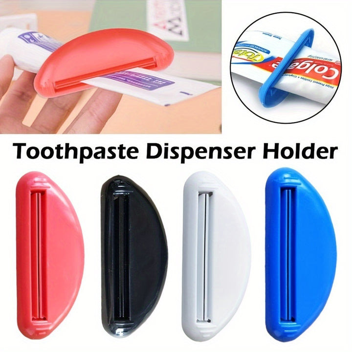 [1/4pcs Economical Toothpaste Roller] 1/4pcs Toothpaste Squeeze Tube Roller Winder Economical, Saves Toothpaste, Creams, Paint & More – Puts An End to Waste