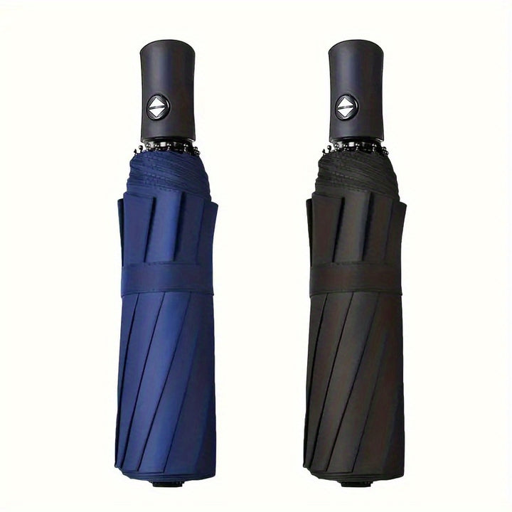 Stylish Automatic Folding Umbrella - Windproof, Waterproof, 8-Rib Durability for Men & Women - Perfect for Business or Casual Use