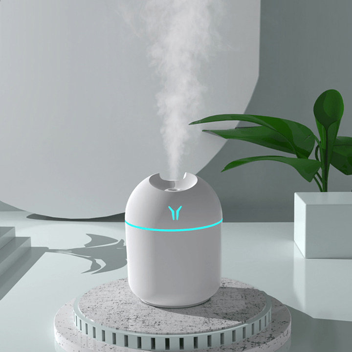 1pc Diffuseur d'Arome & Humidificateur avec Brume Froide & Veilleuse : Peut Ajouter des Huiles Essentielles Comme Diffuseur d'Aromathérapie, Votre Chambre Fraîche & Santé des Plantes ! Super Silencieux - Idéal pour Bureau, Maison, Grande Chambre