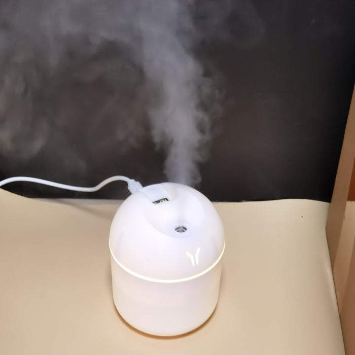 1pc Diffuseur d'Arome & Humidificateur avec Brume Froide & Veilleuse : Peut Ajouter des Huiles Essentielles Comme Diffuseur d'Aromathérapie, Votre Chambre Fraîche & Santé des Plantes ! Super Silencieux - Idéal pour Bureau, Maison, Grande Chambre