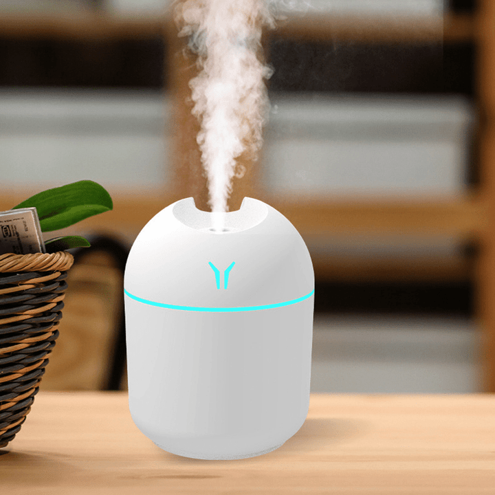 1pc Diffuseur d'Arome & Humidificateur avec Brume Froide & Veilleuse : Peut Ajouter des Huiles Essentielles Comme Diffuseur d'Aromathérapie, Votre Chambre Fraîche & Santé des Plantes ! Super Silencieux - Idéal pour Bureau, Maison, Grande Chambre