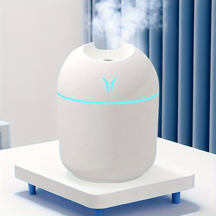 1pc Diffuseur d'Arome & Humidificateur avec Brume Froide & Veilleuse : Peut Ajouter des Huiles Essentielles Comme Diffuseur d'Aromathérapie, Votre Chambre Fraîche & Santé des Plantes ! Super Silencieux - Idéal pour Bureau, Maison, Grande Chambre