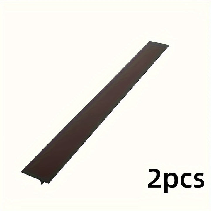 2pcs Silicone Kitchen Gap Covers - Heat, Water & Stain Resistant - Perfect for Sealing Spaces & Keeping Countertops Clean