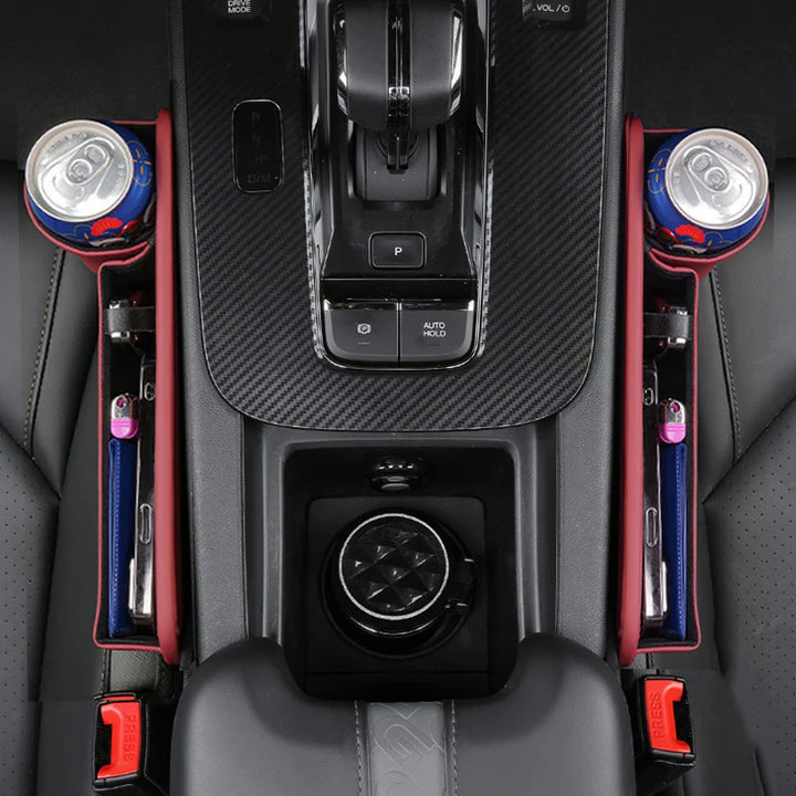 Car Seat Gap Organizer Storage Box Pocket Multifunction Universal Wallet Keys Card Cup Phone Holder Auto Interior Accessories