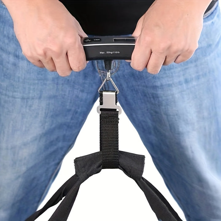 [Hand-Pulled Hanging Luggage Scale] Hand scale, luggage scale, T-shaped electronic scale, express scale, 50kg, hand-pulled hanging scale