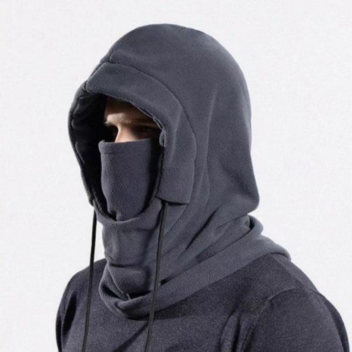 100% Polyester Windproof Balaclava Face Mask - Thick, Comfortable Head & Neck Cover for Outdoor Activities - Warm, Fashionable, Woven Textile Material for Skiing, Motorcycle Riding