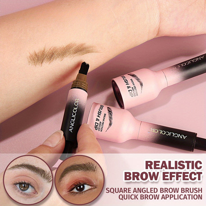 Smudge-Proof Waterproof Long-Lasting Eyebrow Tint Cream - Precise Natural-Looking Brows with Brush, Eyebrow Gel, Pen - Popular Choice