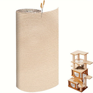 Anpassbare selbstklebende Katzenkratzmatte - 78,7x15,7