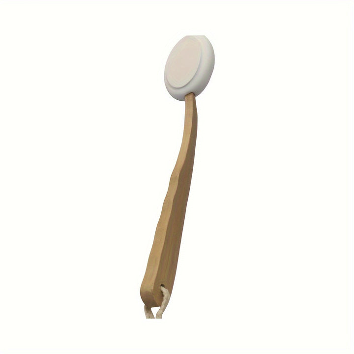 Long Handle Easy Reach Lotion Applicator for Back - Non-Electric Body Cream Brush for Elderly, Women - Skin Care Tool